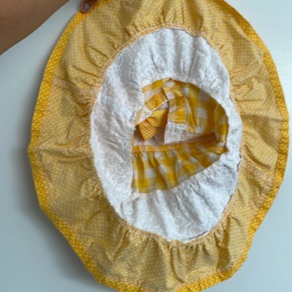 baby girl yellow and white spring Kids Dress size 3-6months - Picture 5 of 10